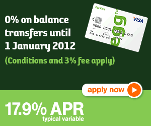 Egg Credit Card - 0% on balance transfers - 17.9% APR
